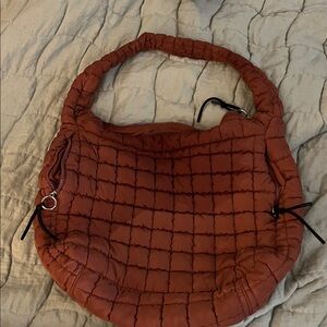 FP Movement Quilted Carryall Bag in Dusty Rose